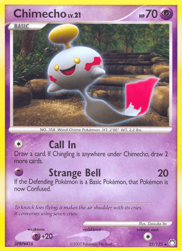 Chimecho Mysterious Treasures