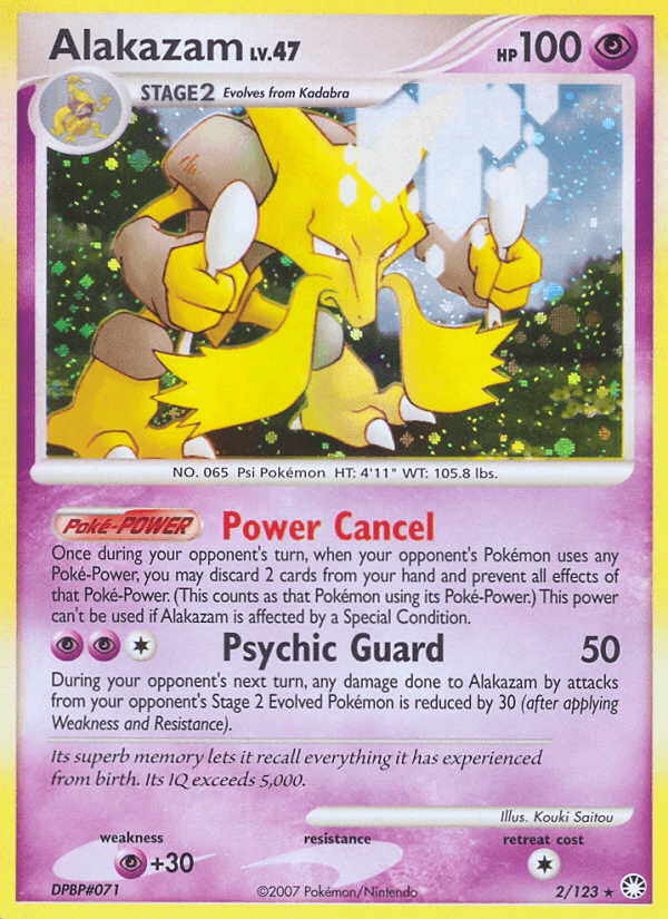 Alakazam Mysterious Treasures