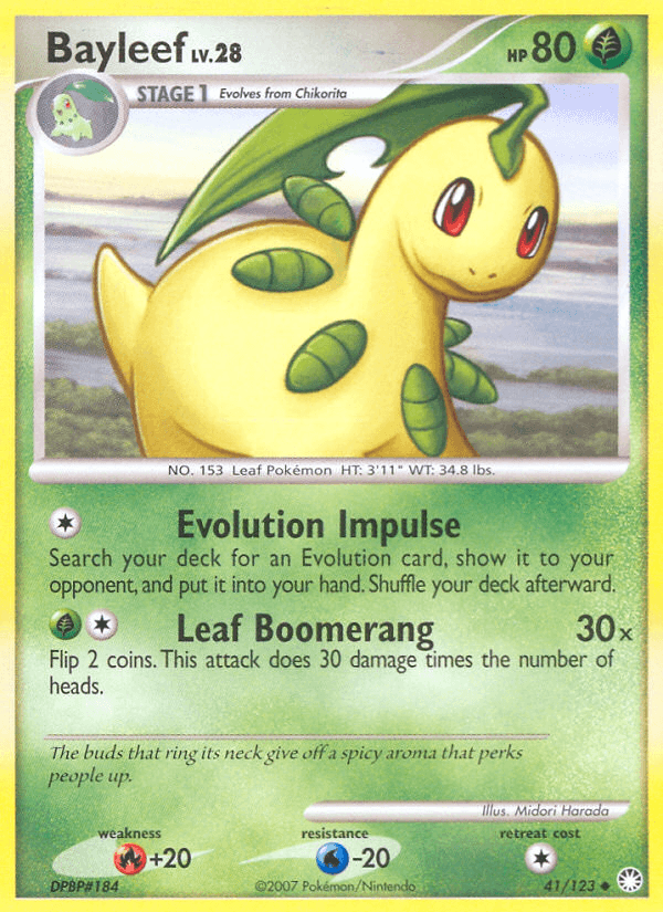 Bayleef Mysterious Treasures