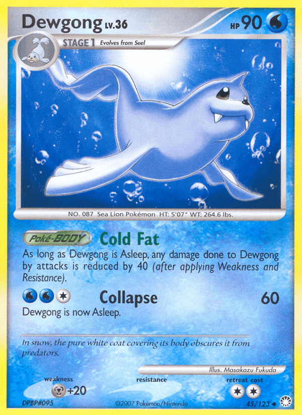 Dewgong Mysterious Treasures