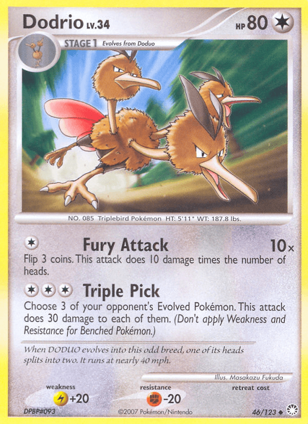 Dodrio Mysterious Treasures