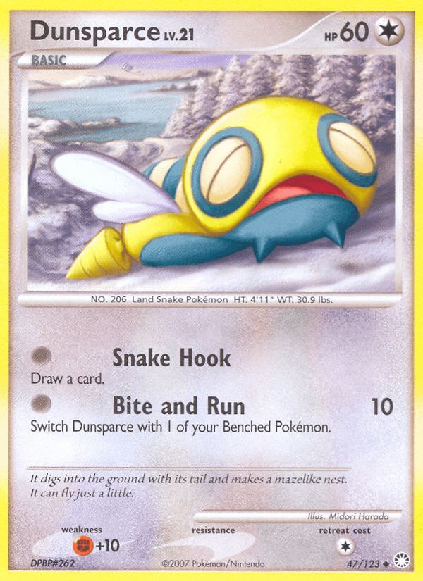Dunsparce Mysterious Treasures