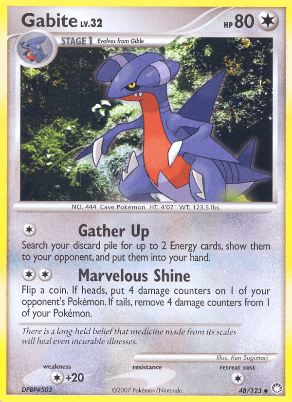 Gabite Mysterious Treasures