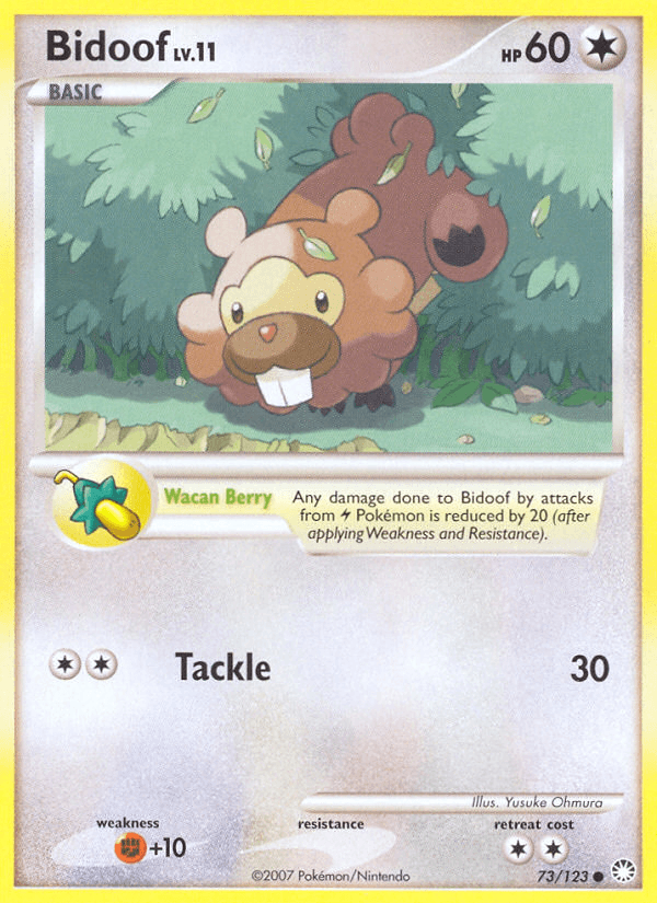 Bidoof Mysterious Treasures