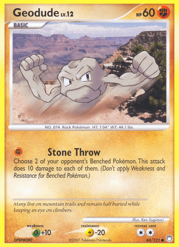 Geodude Mysterious Treasures