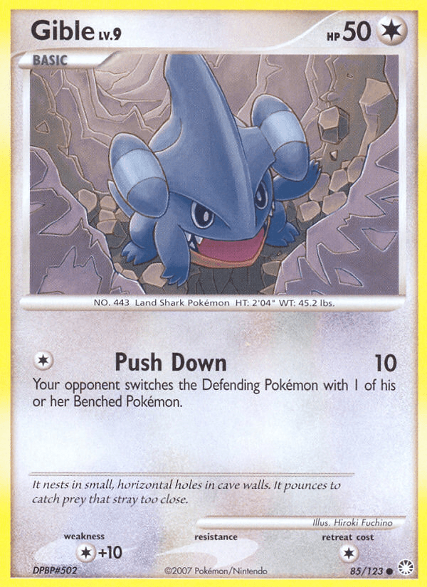 Gible Mysterious Treasures