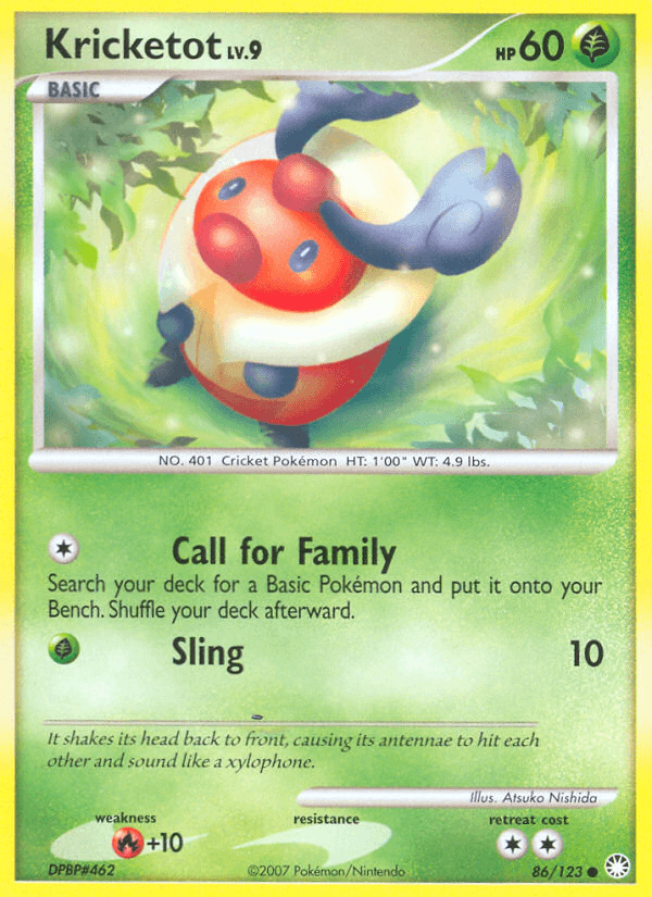Kricketot Mysterious Treasures