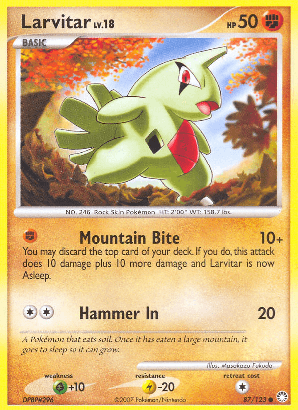 Larvitar Mysterious Treasures