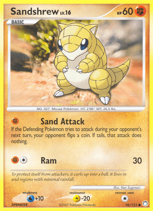 Sandshrew Mysterious Treasures