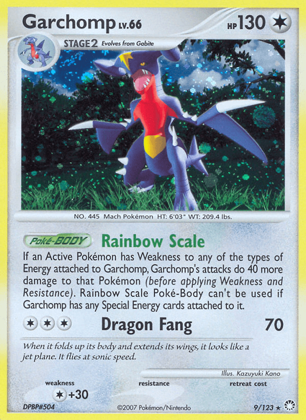 Garchomp Mysterious Treasures