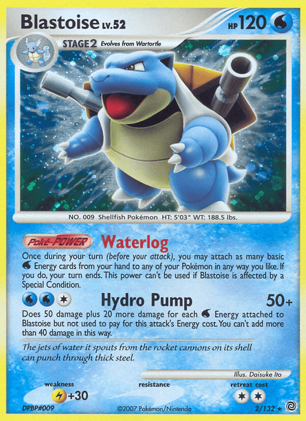 Blastoise Secret Wonders