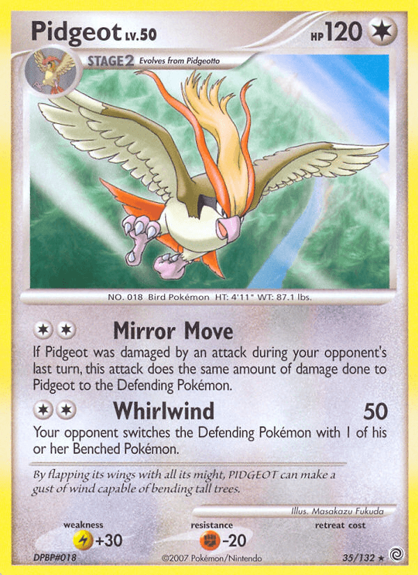 Pidgeot Secret Wonders