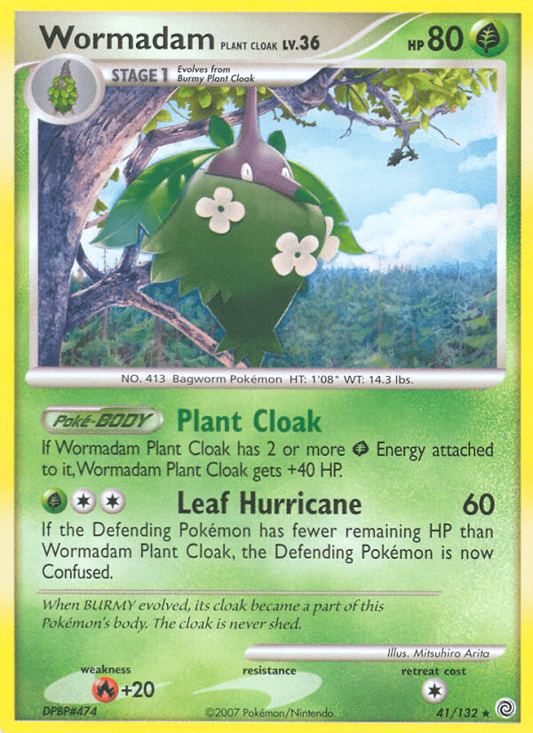 Wormadam Plant Cloak Secret Wonders