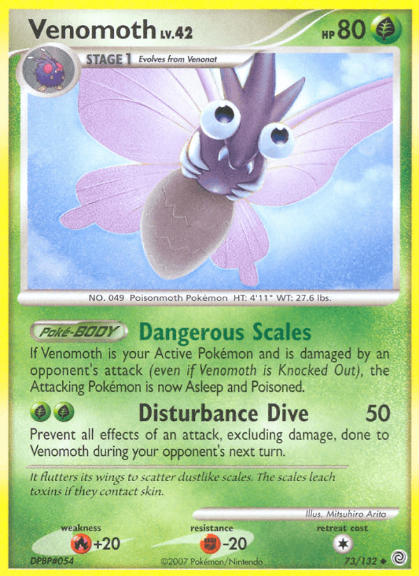 Venomoth Secret Wonders