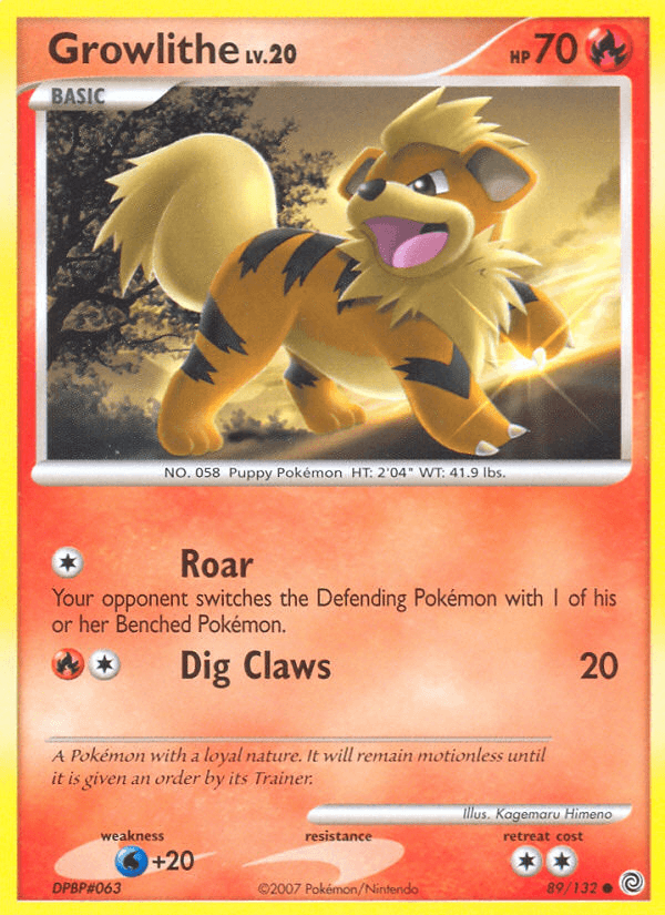 Growlithe Secret Wonders