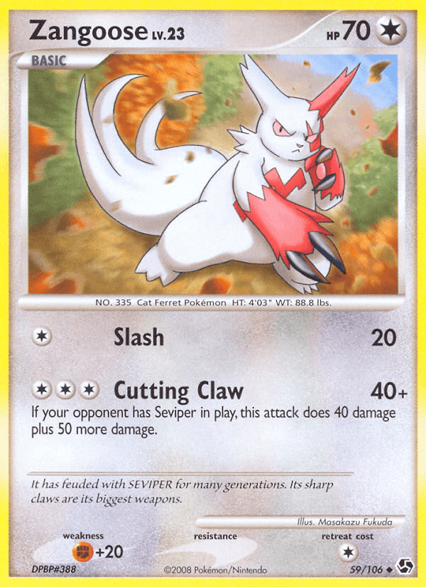Zangoose Great Encounters