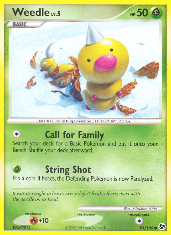 Weedle Great Encounters