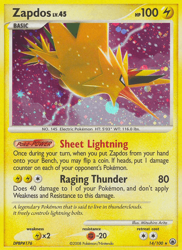 Zapdos Majestic Dawn