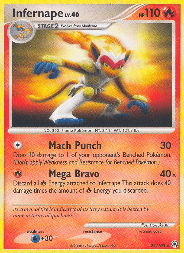 Infernape Majestic Dawn