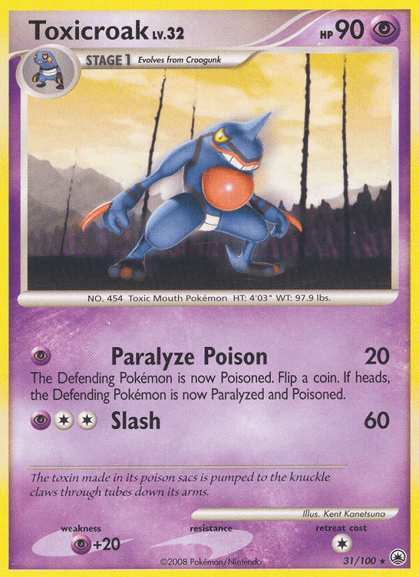 Toxicroak Majestic Dawn