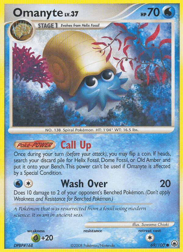 Omanyte Majestic Dawn