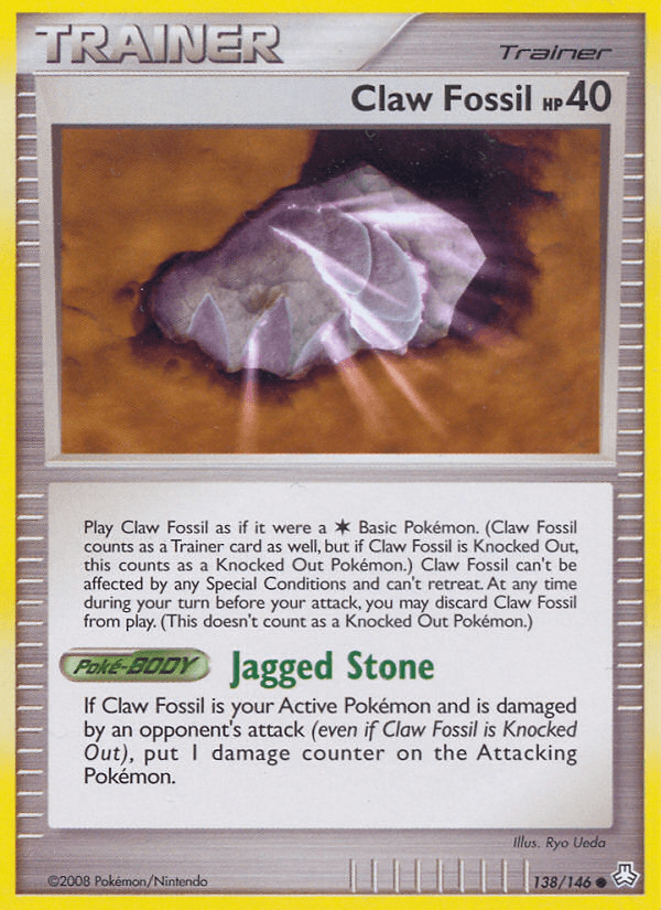 Claw Fossil Legends Awakened