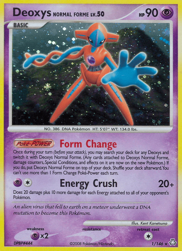 Deoxys Normal Forme Legends Awakened