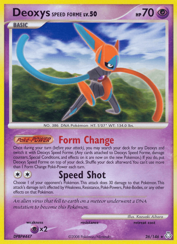 Deoxys Speed Forme Legends Awakened