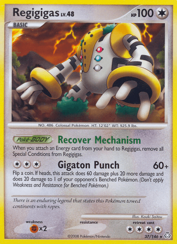 Regigigas Legends Awakened