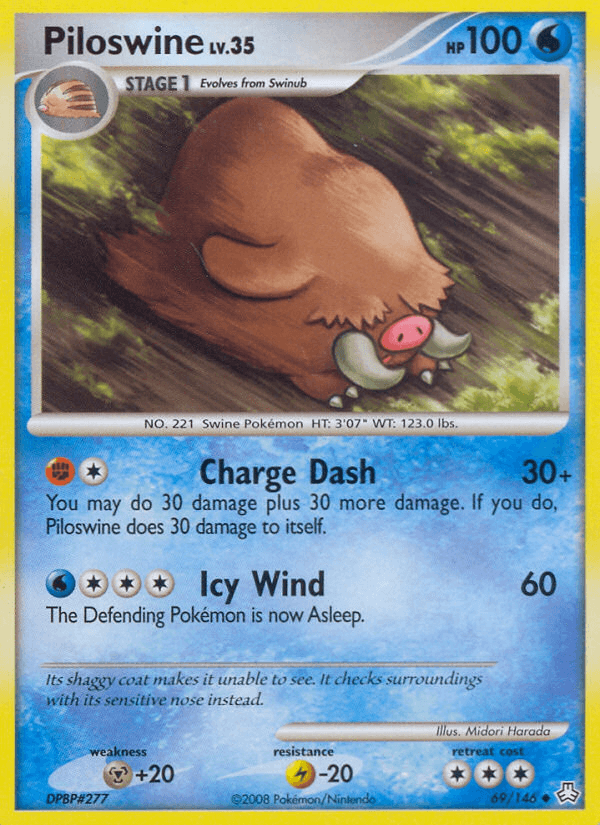 Piloswine Legends Awakened