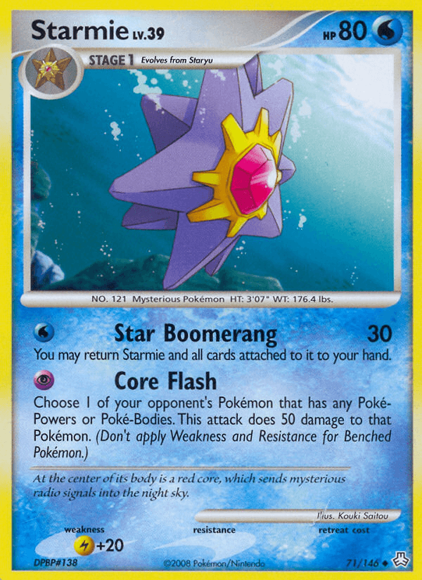 Starmie Legends Awakened