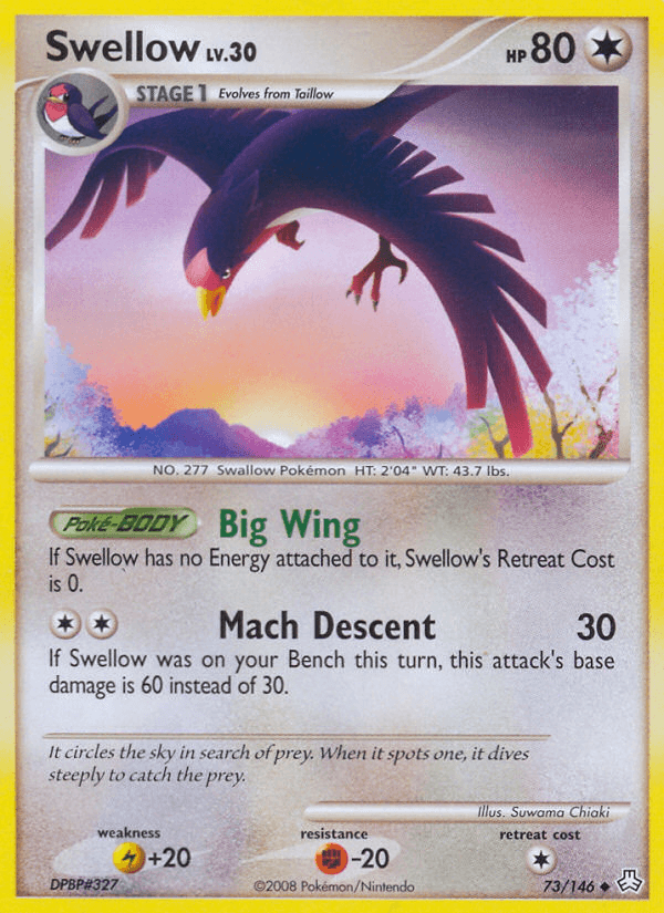 Swellow Legends Awakened