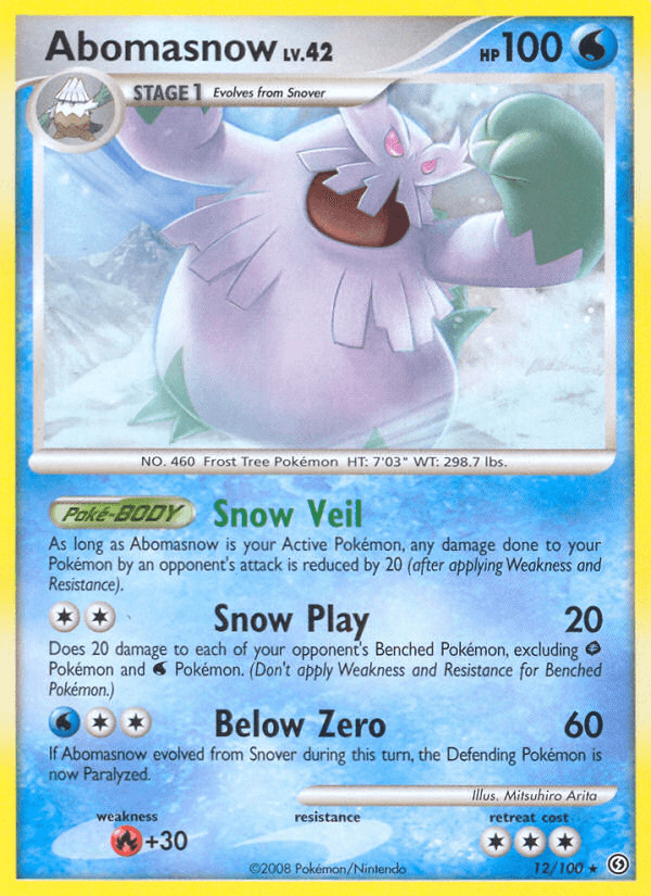 Abomasnow Stormfront