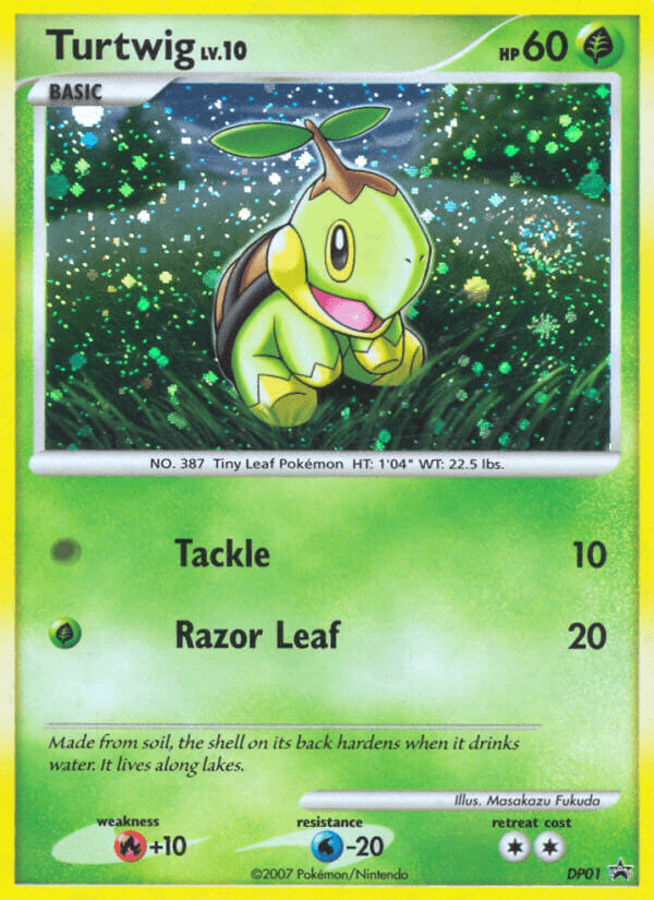 Turtwig DP Black Star Promos