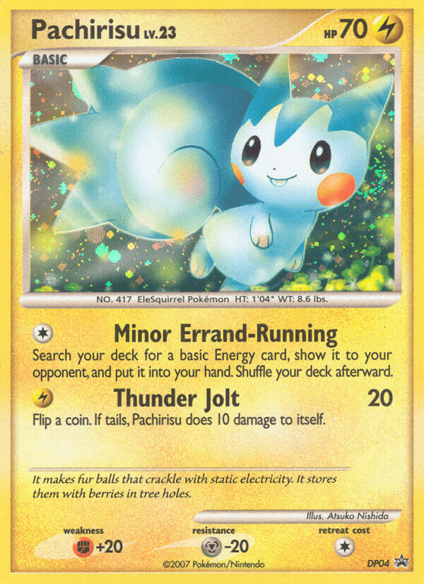 Pachirisu DP Black Star Promos