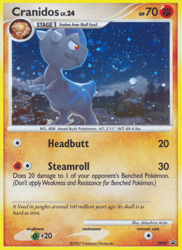 Cranidos DP Black Star Promos