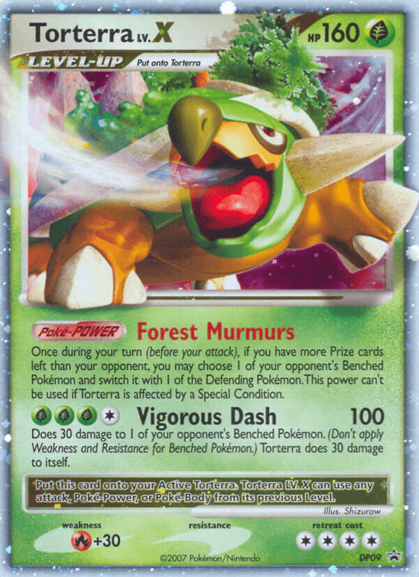 Torterra LV.X DP Black Star Promos
