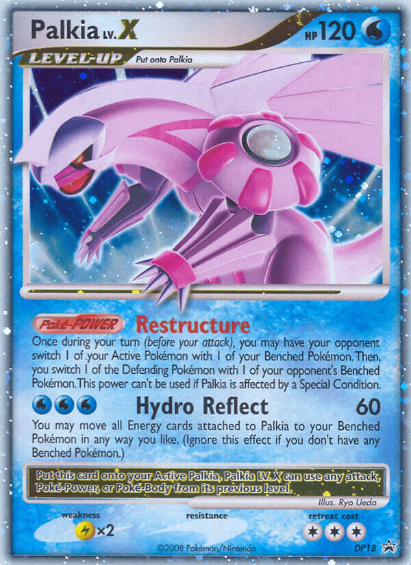 Palkia LV.X DP Black Star Promos