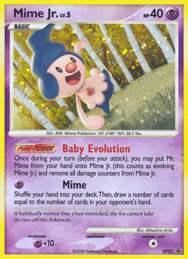 Mime Jr. DP Black Star Promos