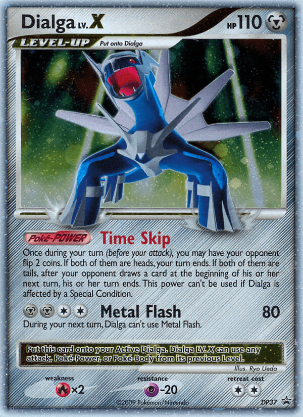 Dialga LV.X DP Black Star Promos