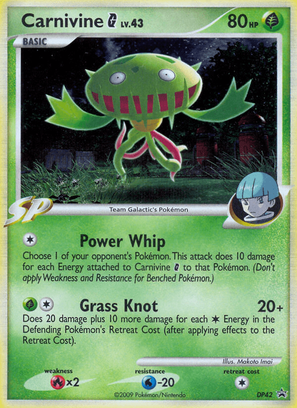 Carnivine G DP Black Star Promos