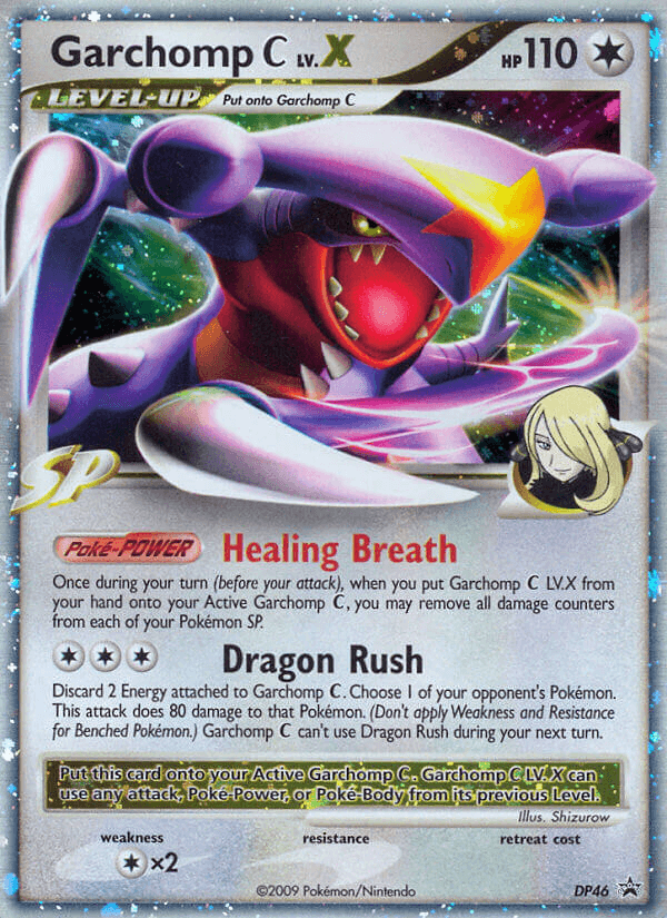 Garchomp C LV.X DP Black Star Promos