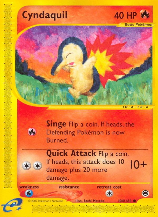 Cyndaquil Expedition Base Set