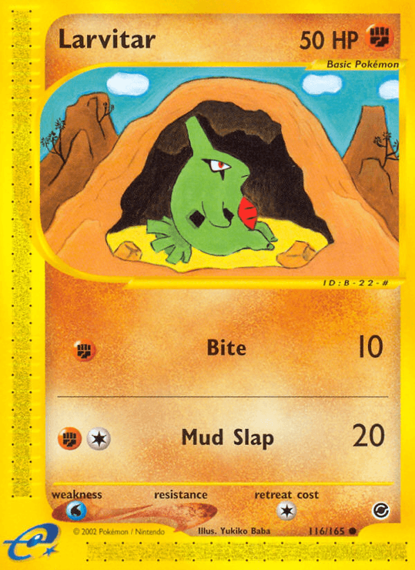 Larvitar Expedition Base Set