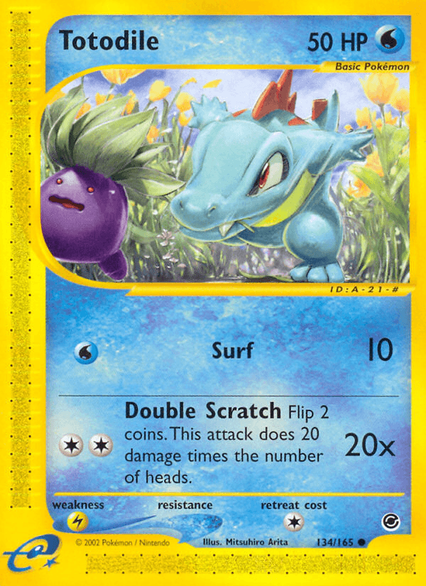 Totodile Expedition Base Set