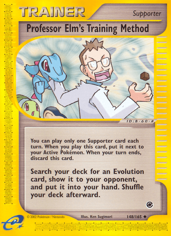 Professor Elm's Training Method Expedition Base Set
