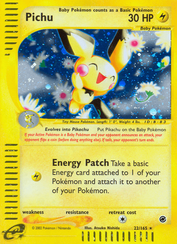 Pichu Expedition Base Set