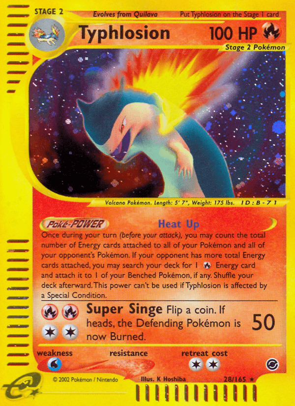 Typhlosion Expedition Base Set