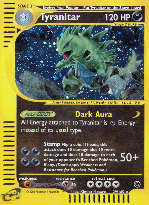 Tyranitar Expedition Base Set