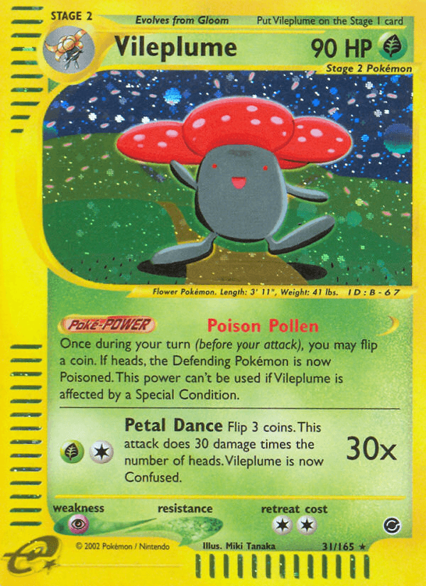 Vileplume Expedition Base Set